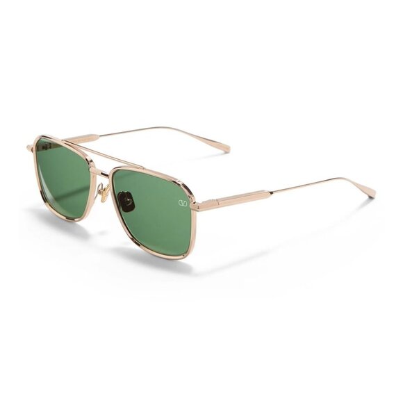 NEW VALENTINO VLS-168A GOLD GREEN UNISEX SUNGLASSES $_57.JPG?set_id=880000500F main image 3